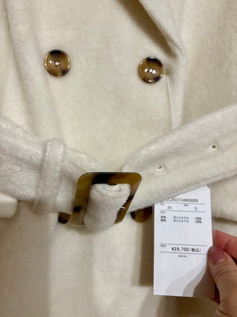 elu.エルBack yoke double gilet MARIE (boa) elu.エルBack yoke double gilet MARIE (boa)