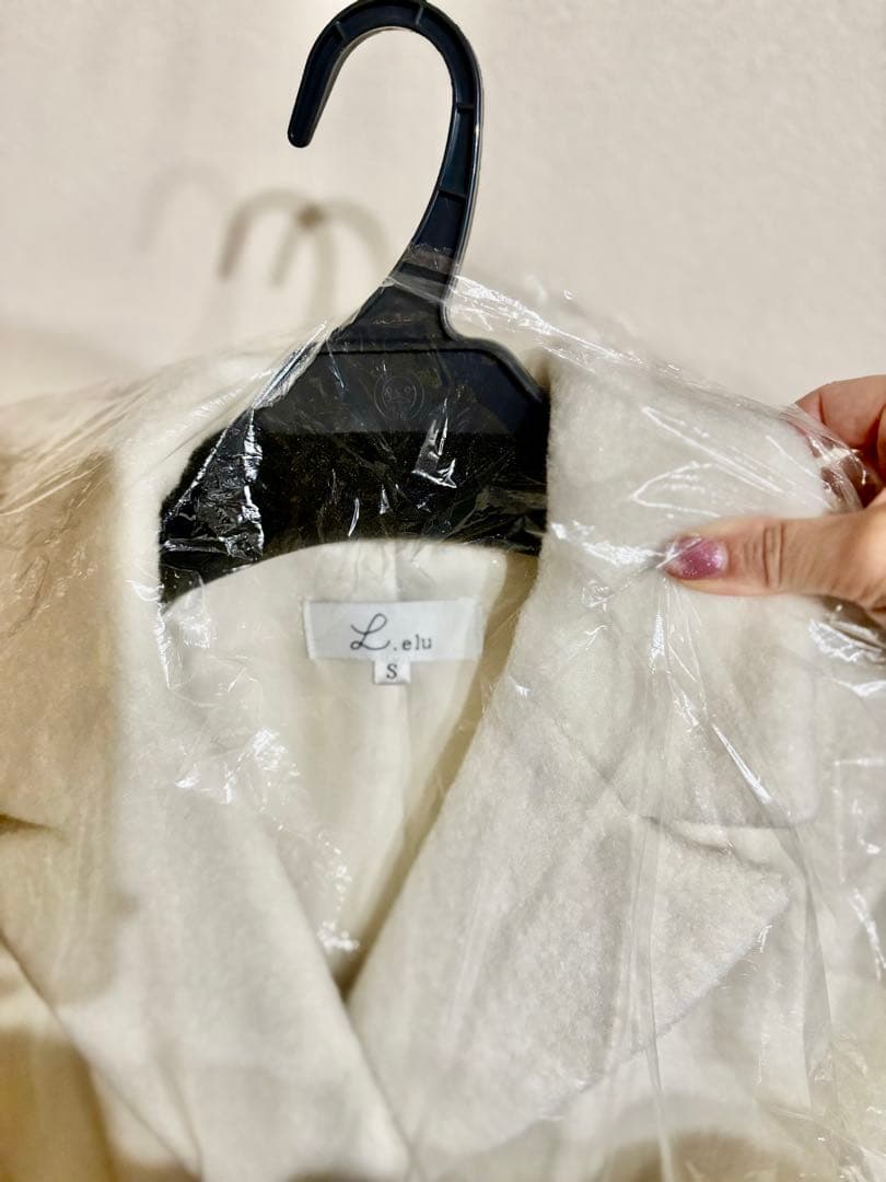 elu.エルBack yoke double gilet MARIE (boa) elu.エルBack yoke double gilet MARIE (boa)