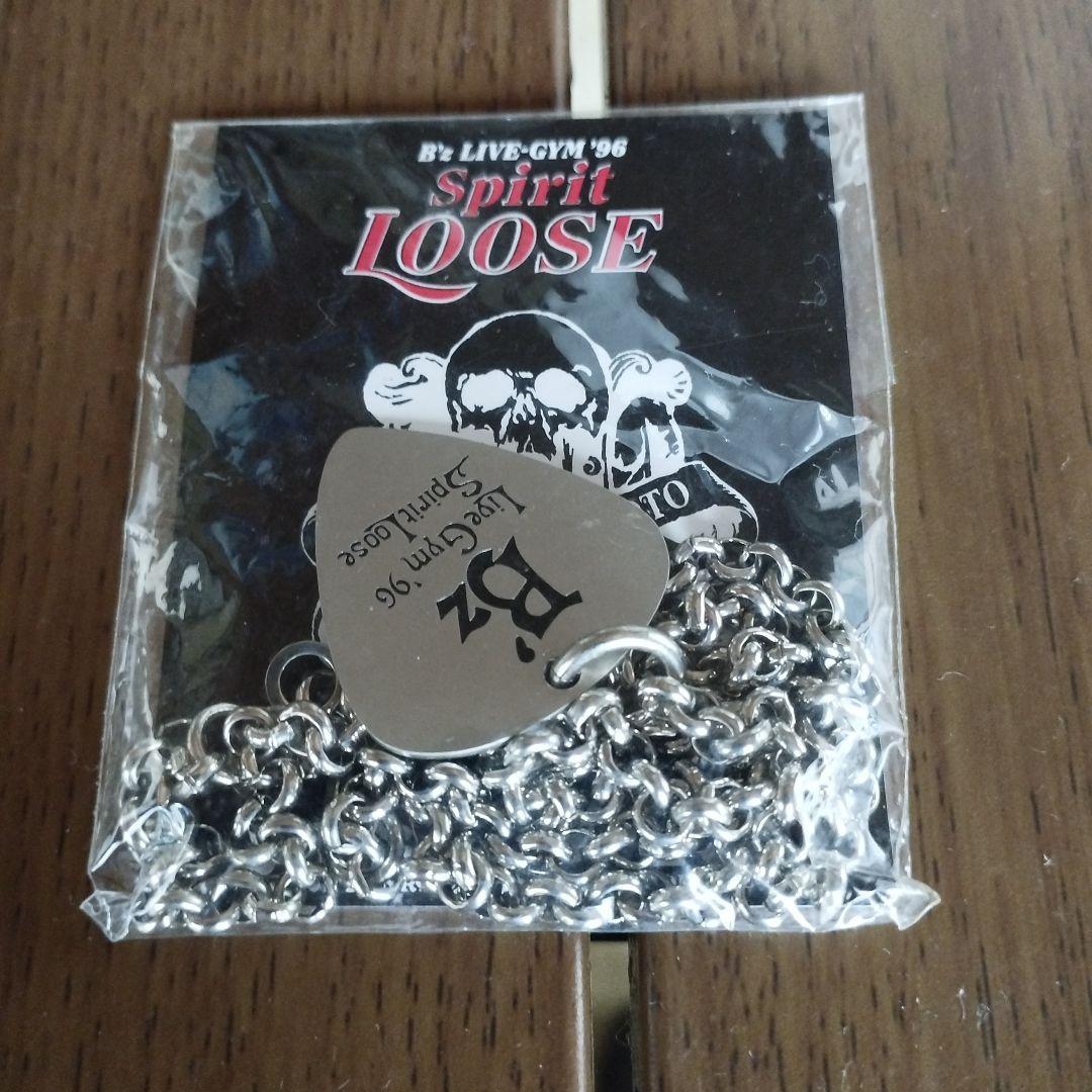B'z LIVE-GYM 96 Spirit Loose ピック型　ネックレス