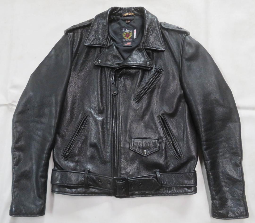 ショット Wライダース 513UST ワンスターマットブラック シボ皺エイジングL