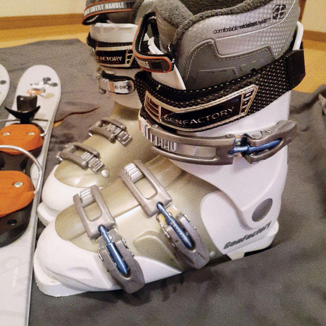 ミッキー ショートスキー ブーツセット ウィンタースポーツ