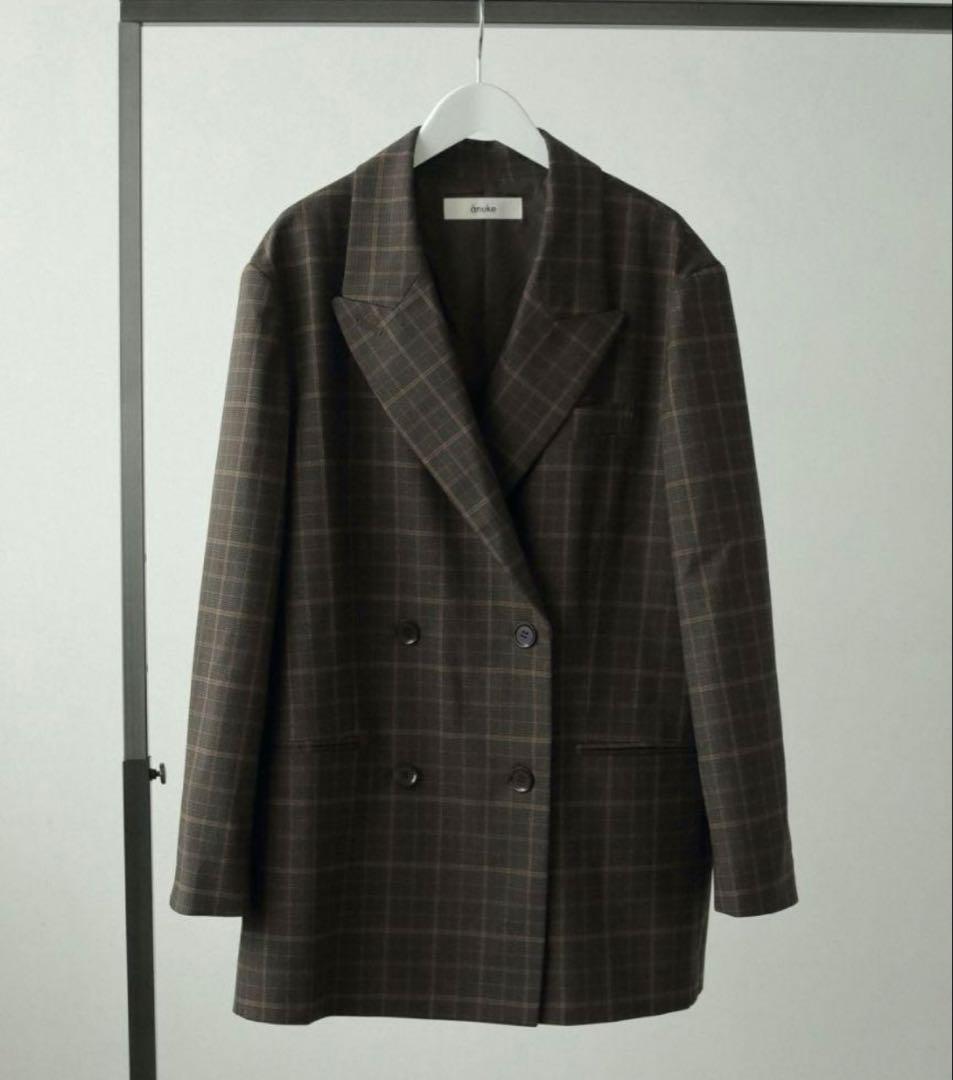 anuke アンヌーク Oversize Double Jacket 36 ジャケット・アウター