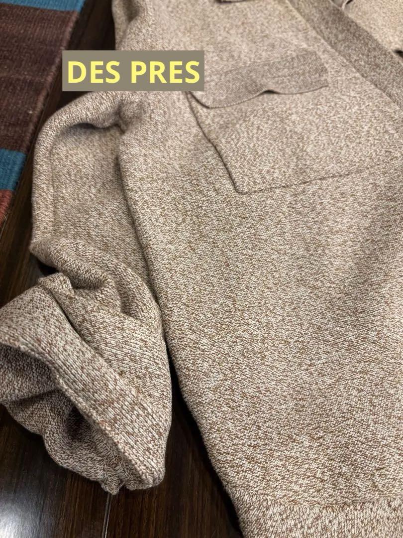 極美品✨定価3.5万デプレ DES PRES コットンジャケット