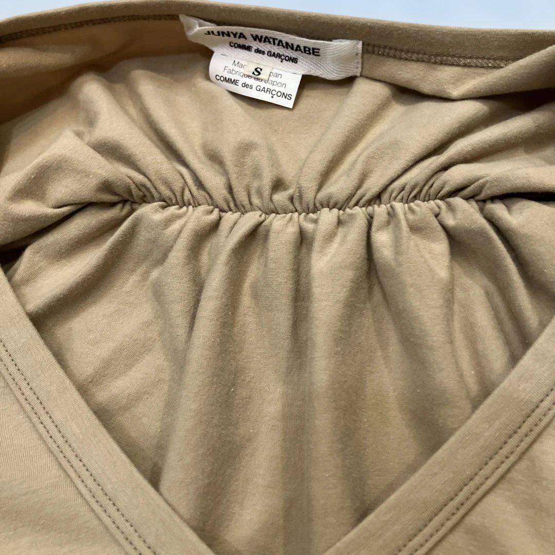 JUNYA WATANABE ベージュ Vネック トップス S トップス