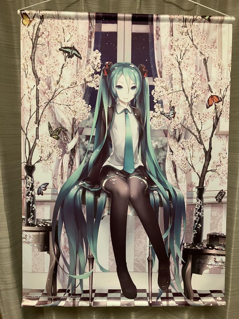 初音ミク B2タペストリー 春ミク Art.by iXima - メルカリ