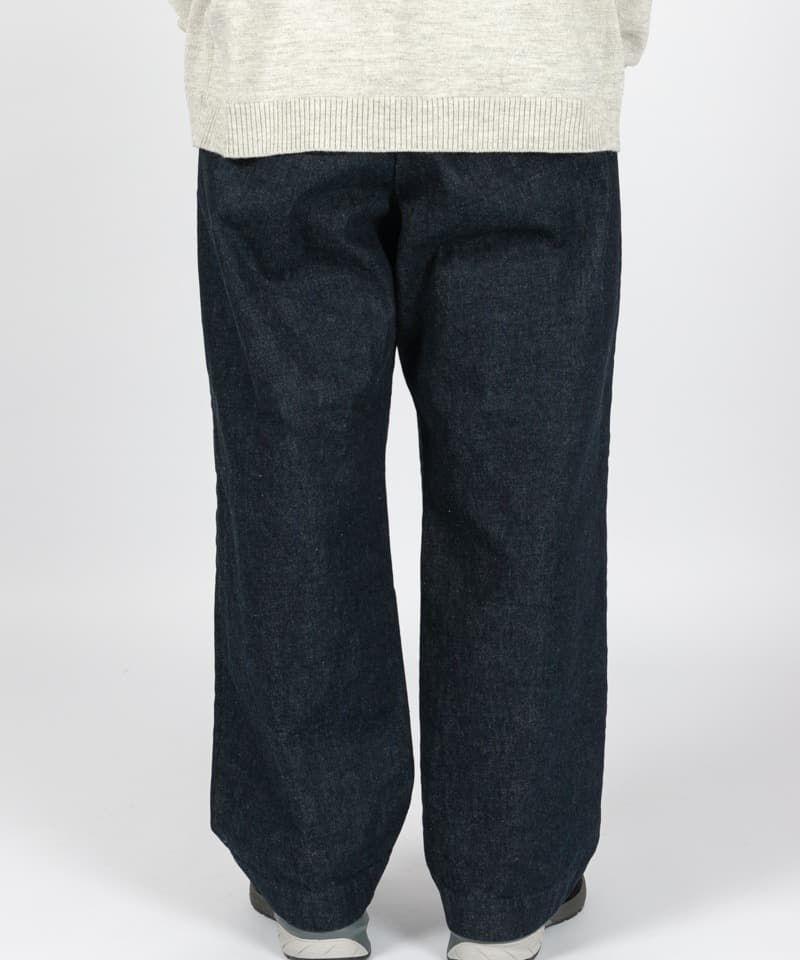 パンツ UNIVERSAL PRODUCTS  NO TUCK WIDE DENIM