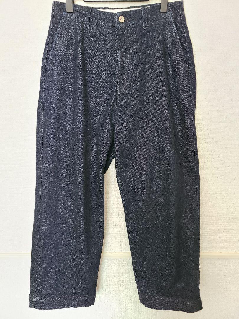 パンツ UNIVERSAL PRODUCTS  NO TUCK WIDE DENIM