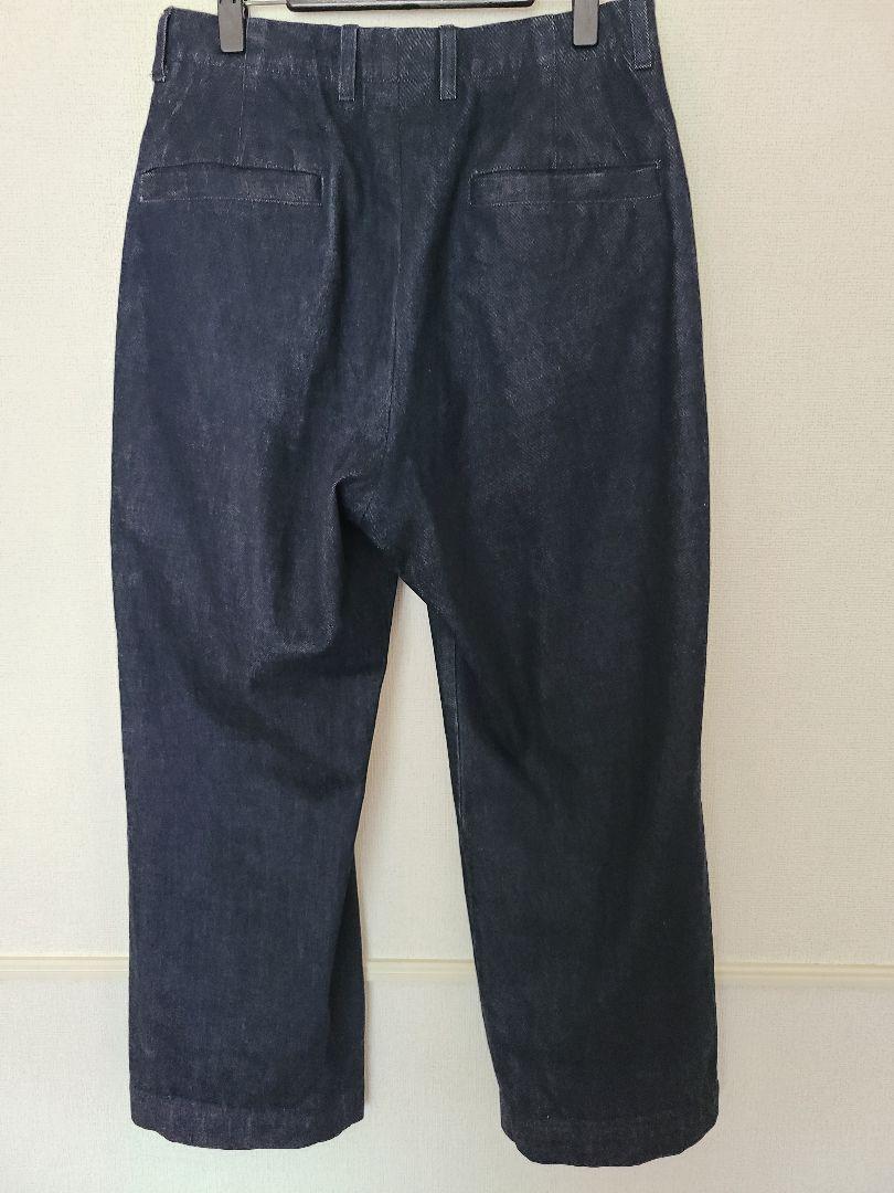 パンツ UNIVERSAL PRODUCTS  NO TUCK WIDE DENIM