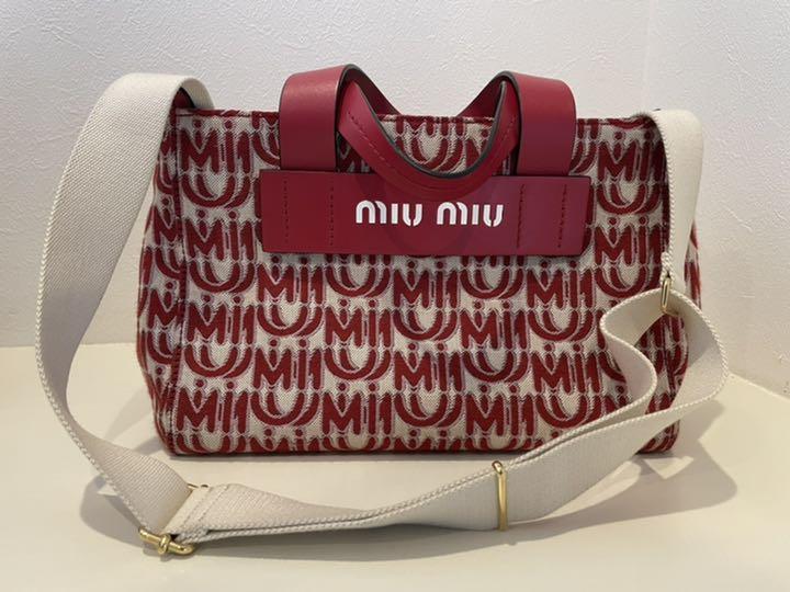 限定品 miumiu エムエムパリス トートバッグ - drenioaraujo.com.br