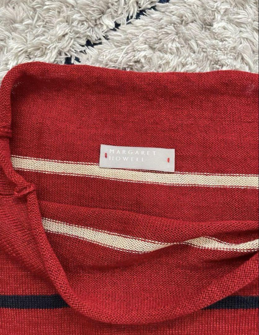 MARGARET HOWELL リネンニット スコットランド製