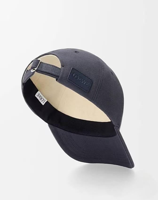 LOEWE ダークグレー ベースボールキャップ