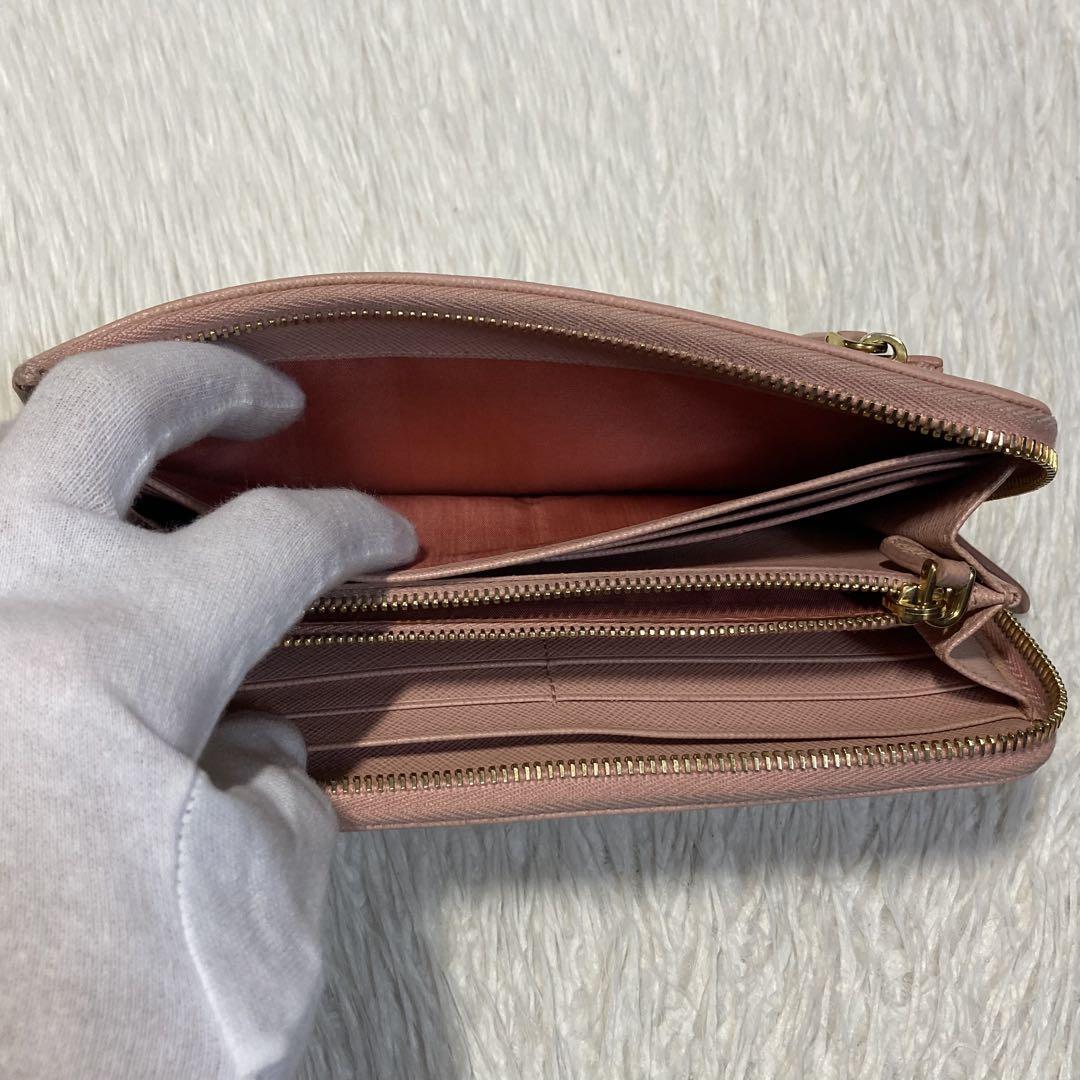 楽天市場】プラダ PRADA 財布 長財布 レディース ラウンド