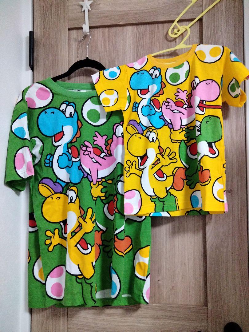 USJ　マリオ　ヨッシーユニセックスTシャツ　親子コーデ キッズT