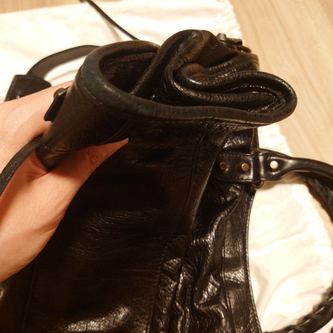 BALENCIAGAバレンシアガ　ザ　シティ 黒 ショルダーバッグ 保存袋付き