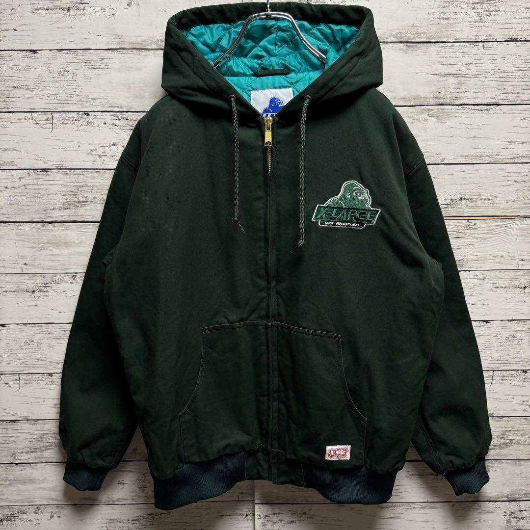 423a【コムドットゆうた着用】エクストララージ 刺繍ロゴ アクティブジャケット 423a【コムドットゆうた着用】エクストララージ 刺繍ロゴ アクティブジャケット