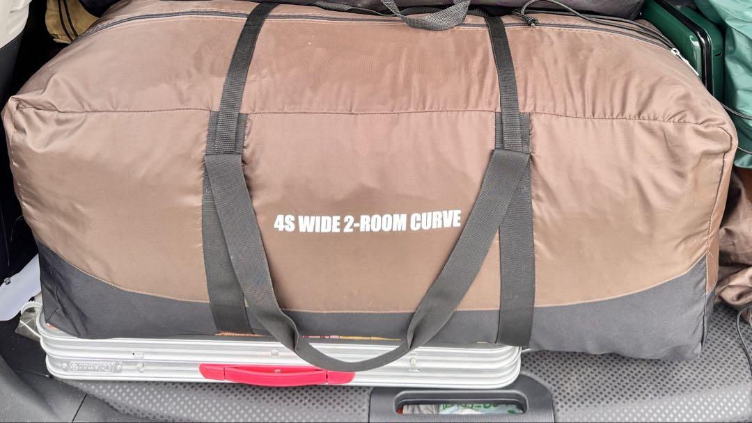 Coleman 4S WIDE 2 ROOM CURVE