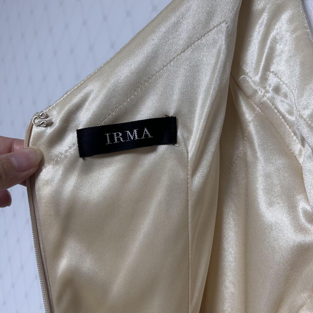 IRMA ビジューツイードドレス M