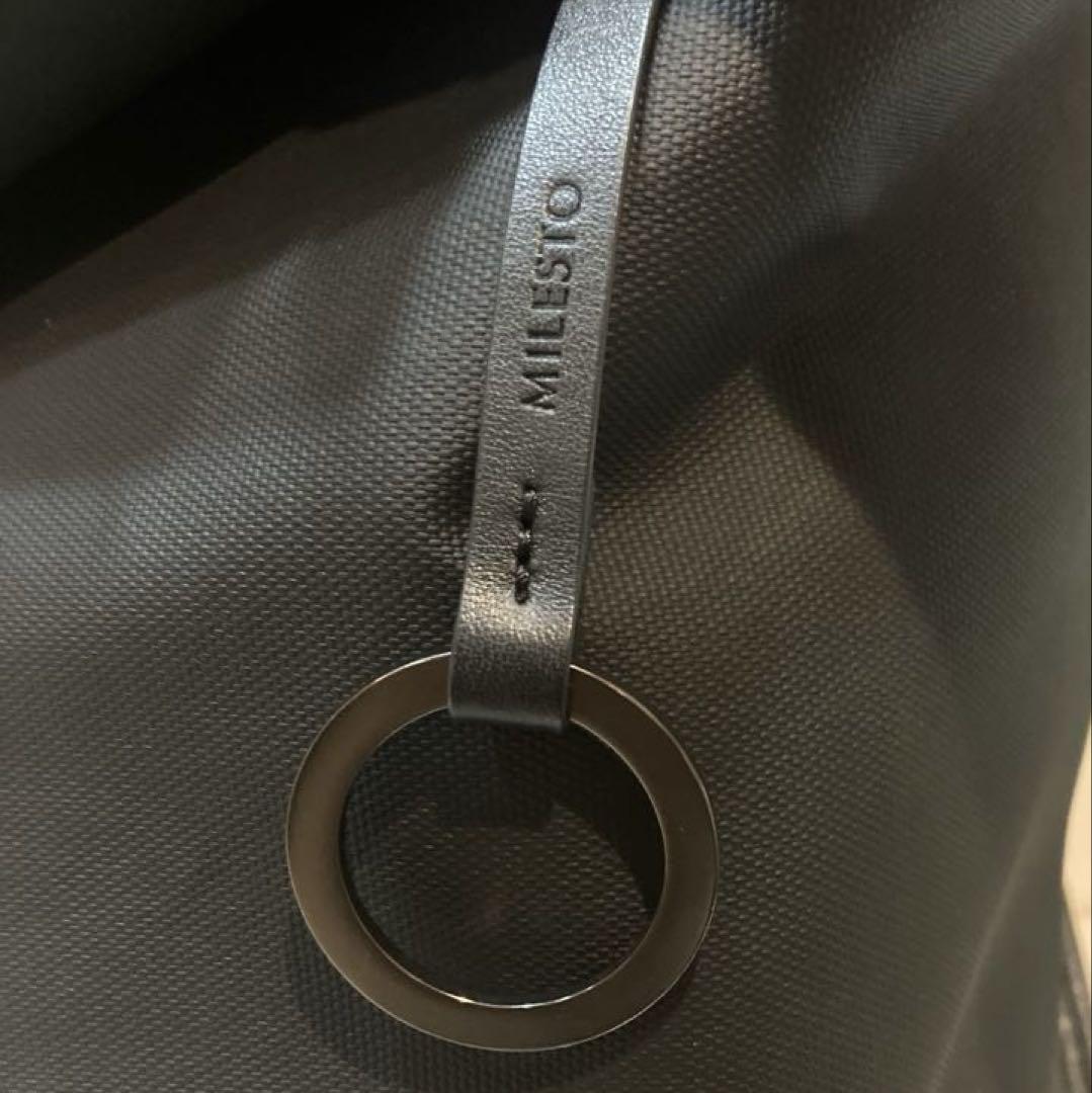 【美品】MILESTO Punto&Linea バックパック M ブラック