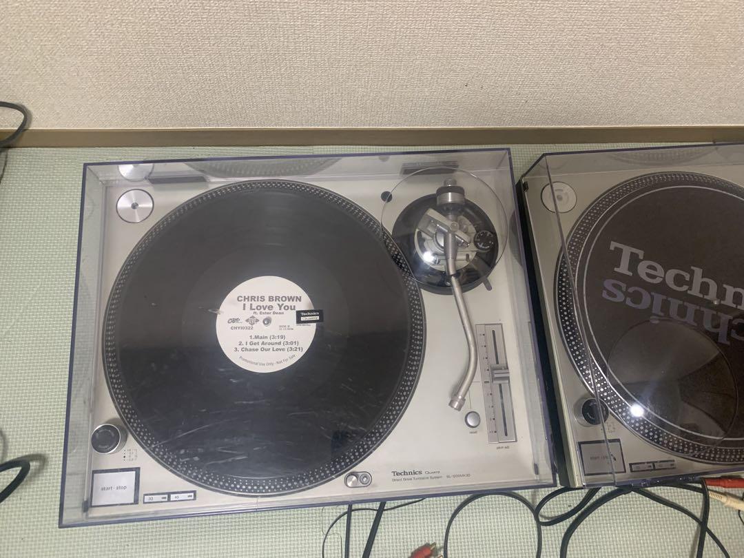 ジャンクTechnics ターンテーブル SL-1200MK3D セット