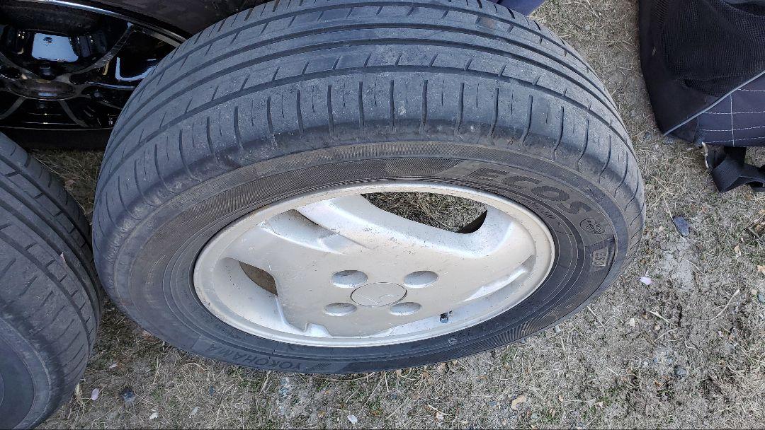 ホンダバモス 夏タイヤ ホイール付 155/70R/13 その1