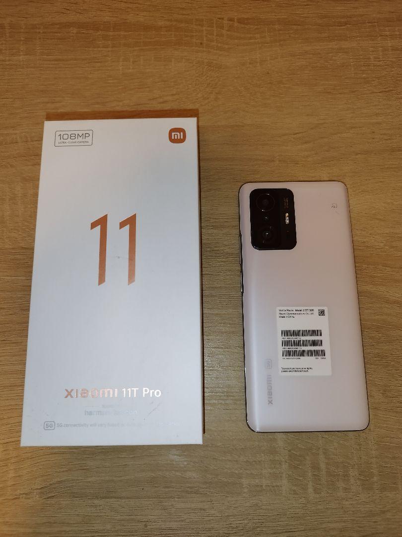 Xiaomi 11T Pro 128GB ムーンライトホワイト Xiaomi 11T Pro 128GB ムーンライトホワイト