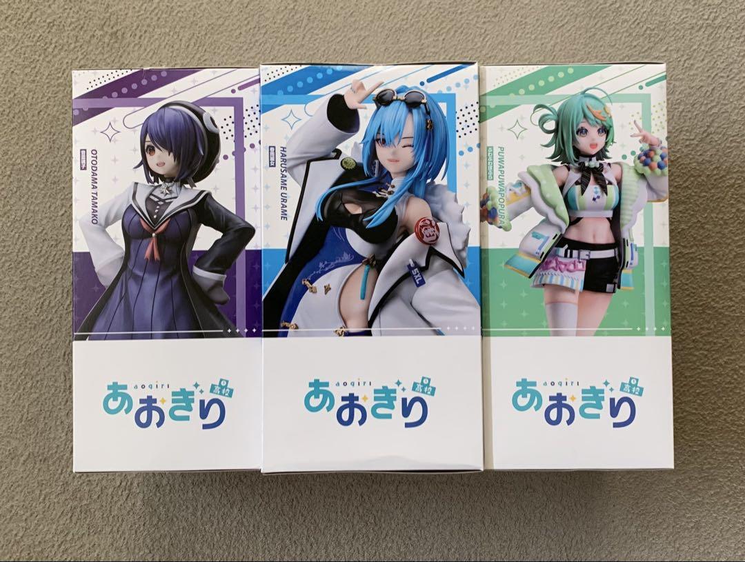 あおぎり高校　フィギュア　セット