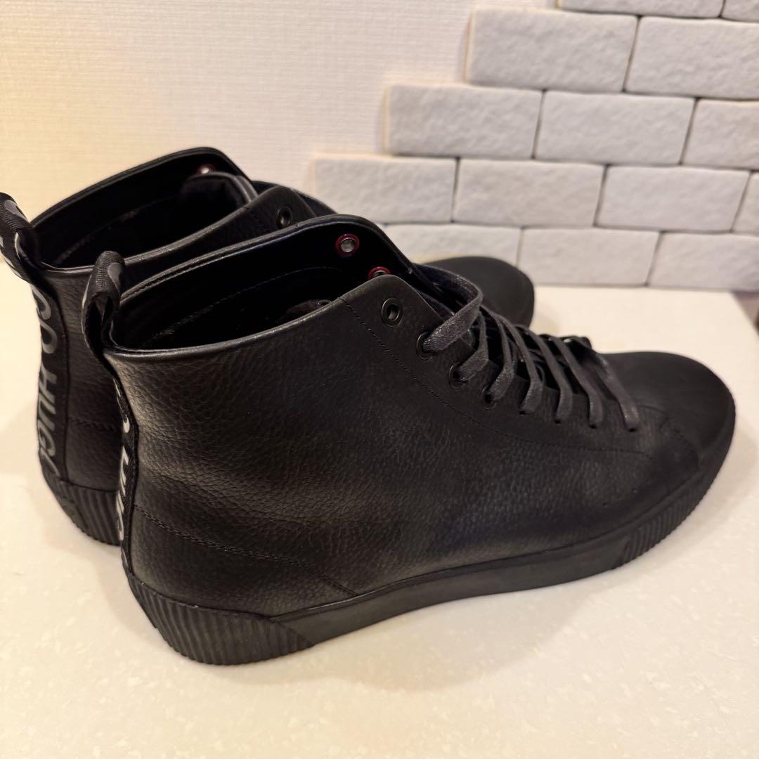 HUGO 本革　ハイカットスニーカー EU43 極美品