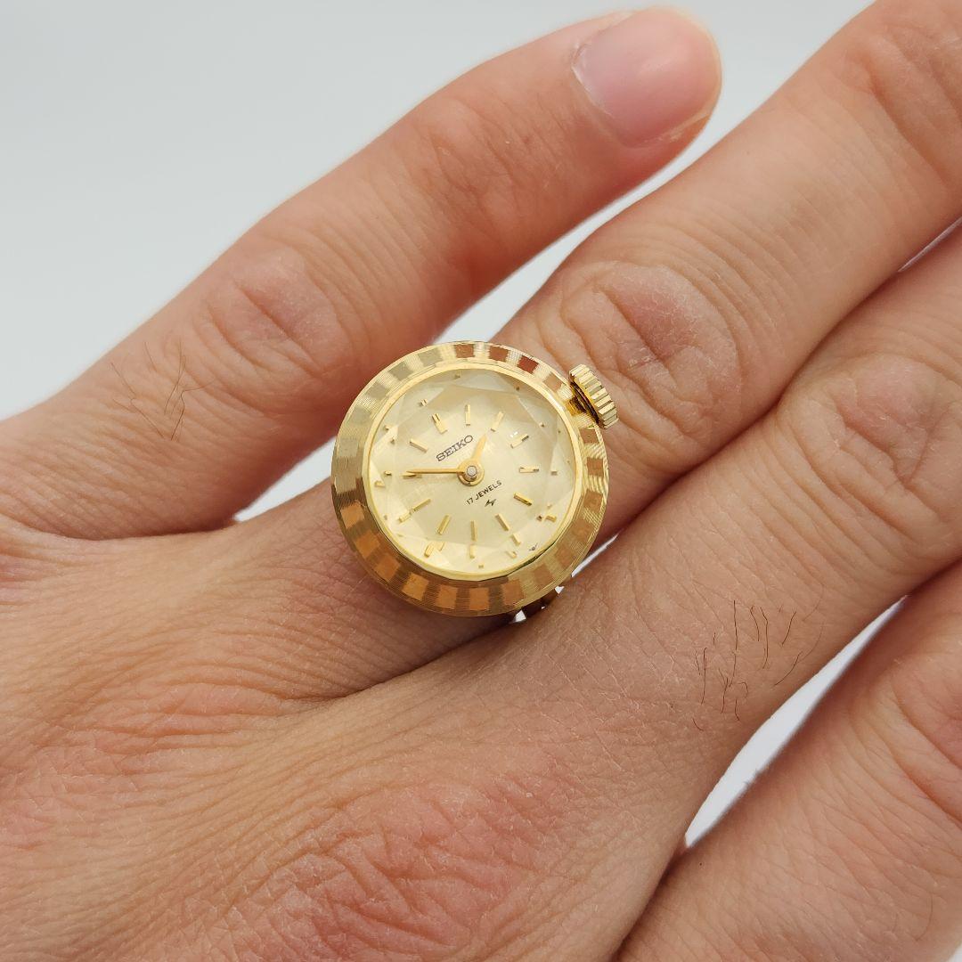 稼働品❗️SEIKO QUARTZ RING WATCH/セイコーリングウォッチ 稼働品 SEIKO QUARTZ RING WATCH/セイコーリングウォッチ