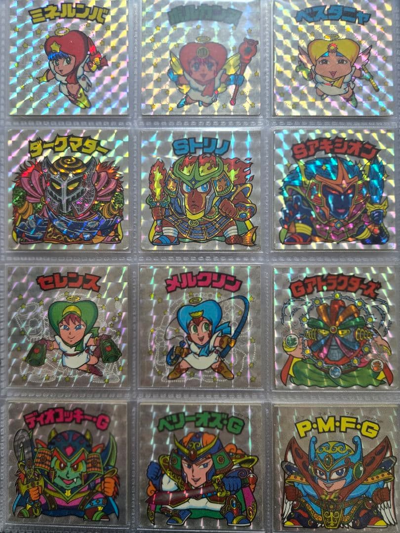 旧ビックリマンシール傷や汚れあり