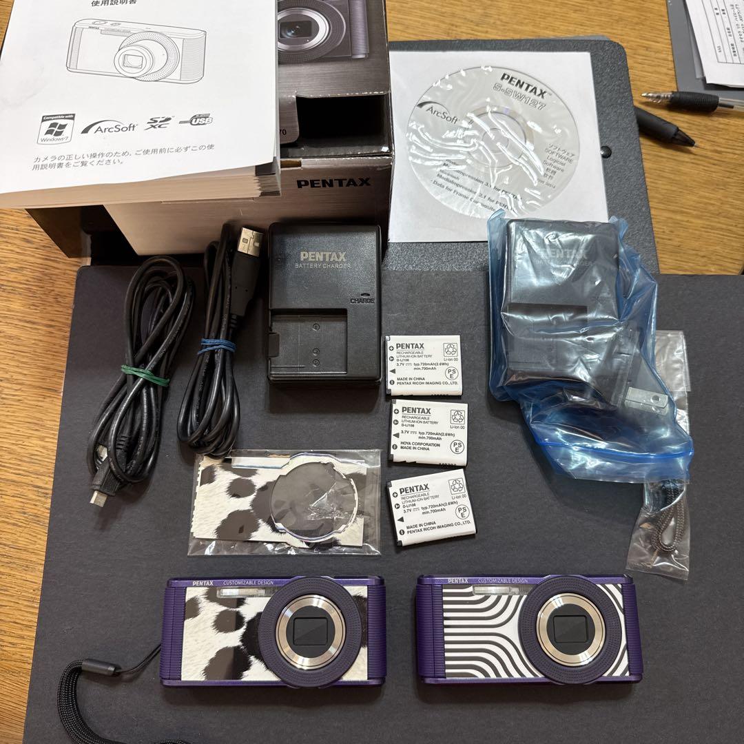PENTAX optio LS465 ２台セット中古