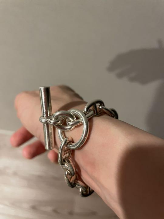 美品】HERMES エルメス シェーヌダンクル MM 14 - メルカリ 安心の正規品通販 【美品】HERMES エルメス シェーヌダンクル MM 14 ブレスレット