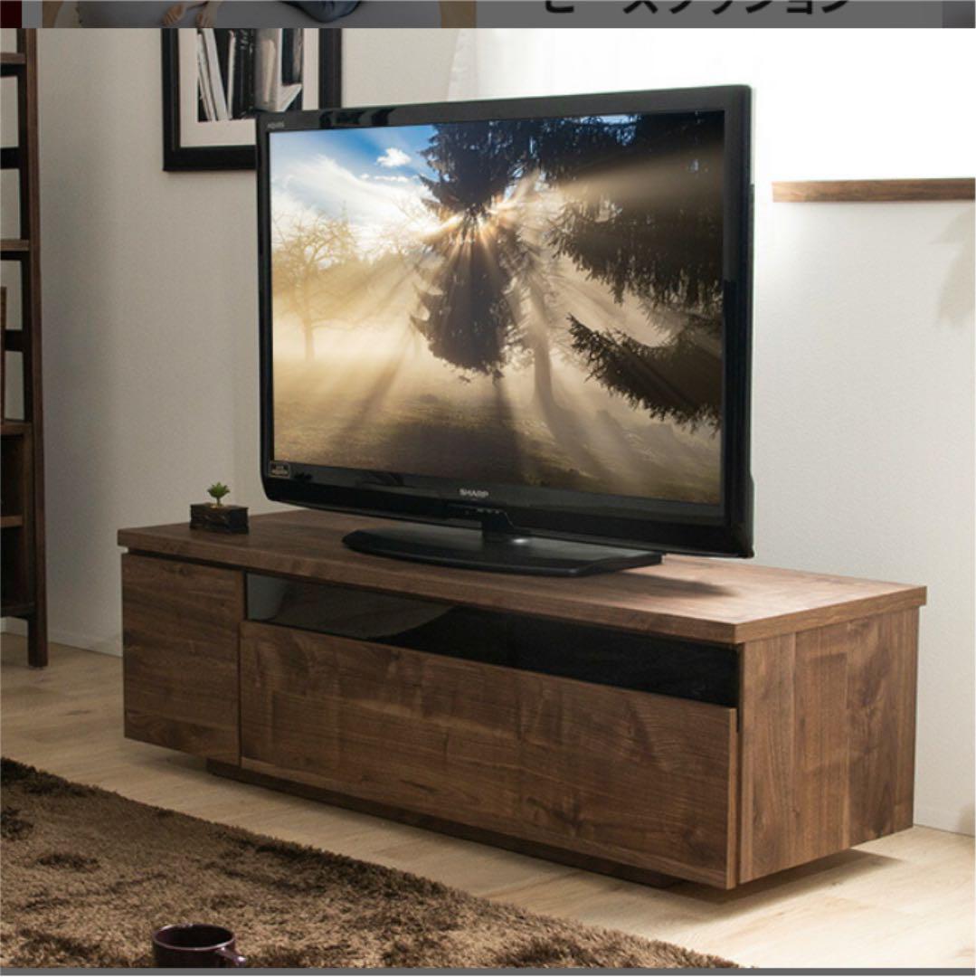 【美品】日本製　テレビ台　約120cm ウォールナット