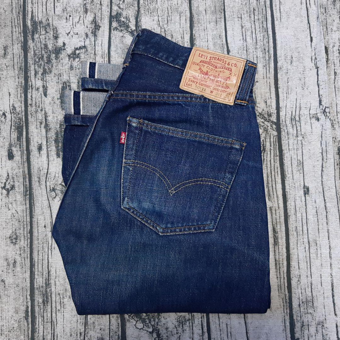 バレンシア製 LEVI'S 501XX 1947 レザーパッチ 雰囲気系 555