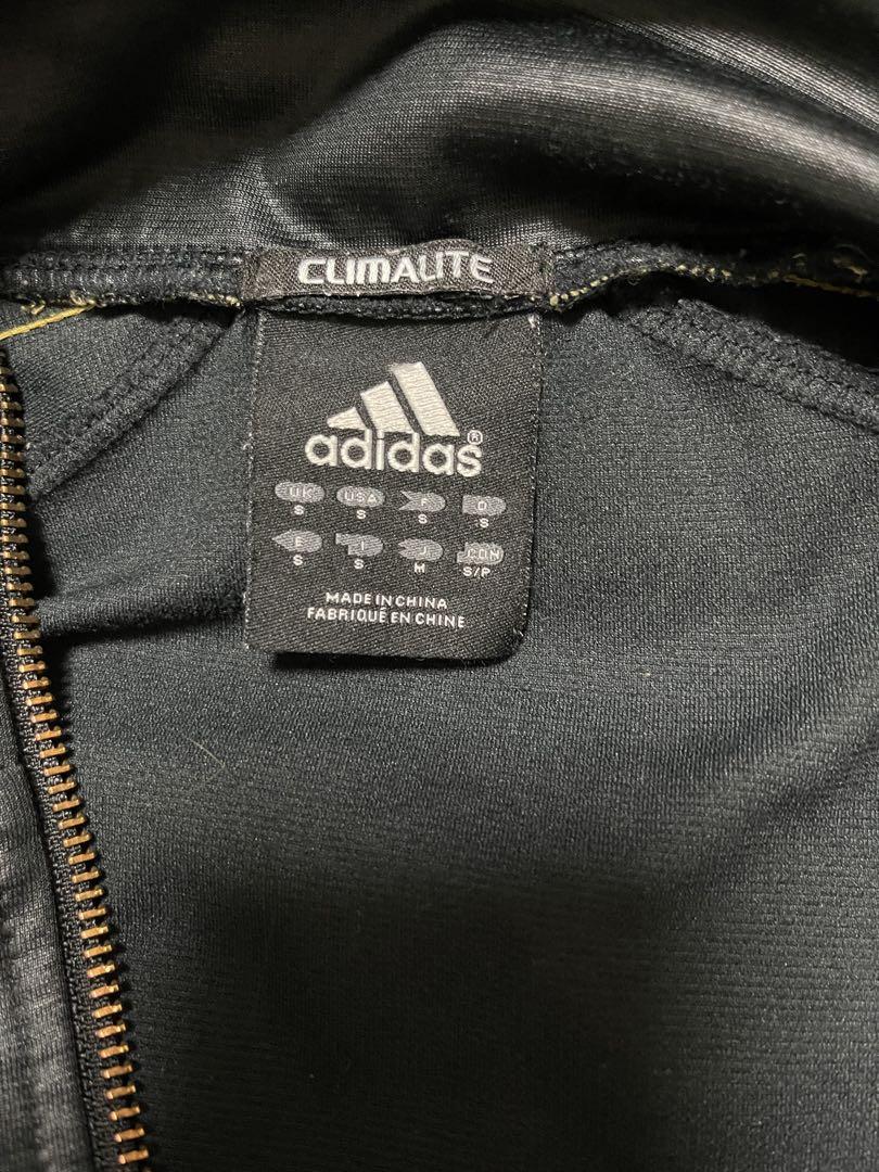 adidas CLIMLITE ジャージセット ブラック/ゴールド