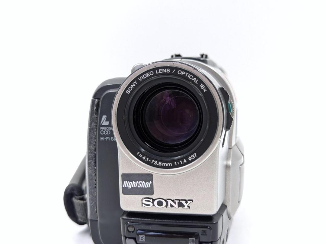 8mmテープのダビングに！ SONY ビデオカメラ CCD-TRV95