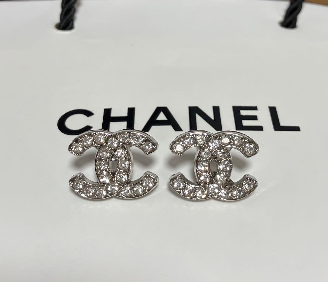 CHANEL シャネル　ピアス　ココマーク　シルバー　ミニ　正規品　新品未使用