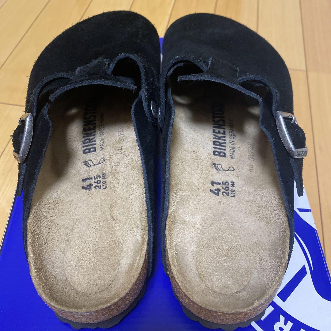 ビルケンシュトック ボストン スエード ブラック 41  26.5 正規品