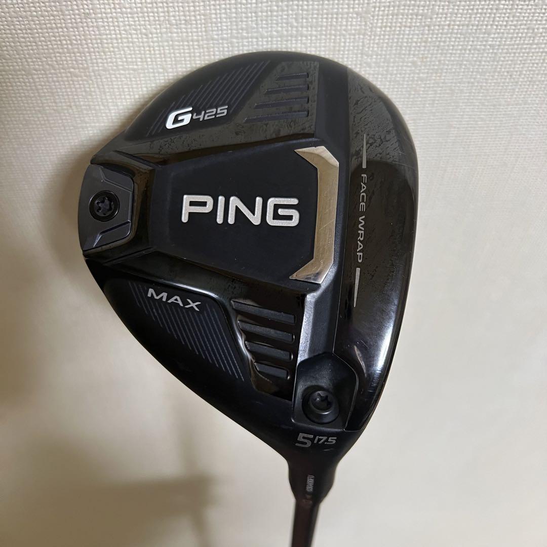 ピン　G425MAX フェアウェイウッド　5w PING G425 MAX フェアウェイウッド5番