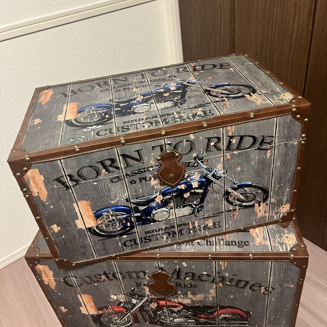 ビンテージ　収納ボックス　インテリア　アメリカン