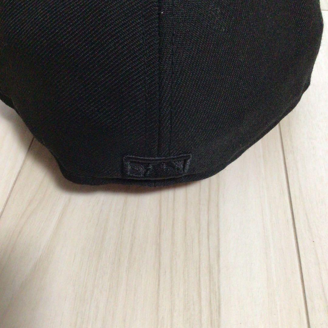 ドジャース NEW ERA 59FIFTY ウール素材 オールブラック