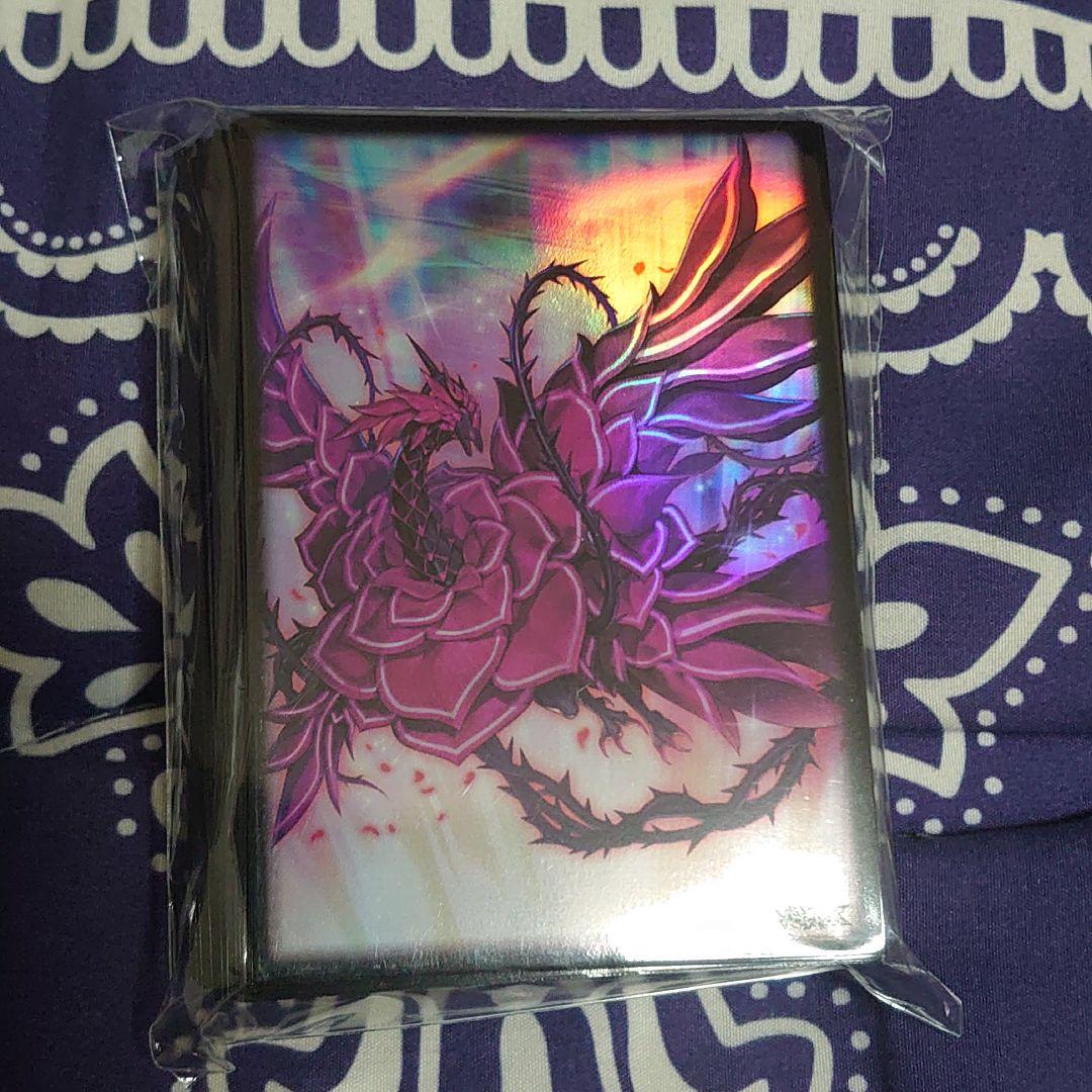 大勧め 遊戯王 ブラックローズドラゴン スリーブ - スリーブ