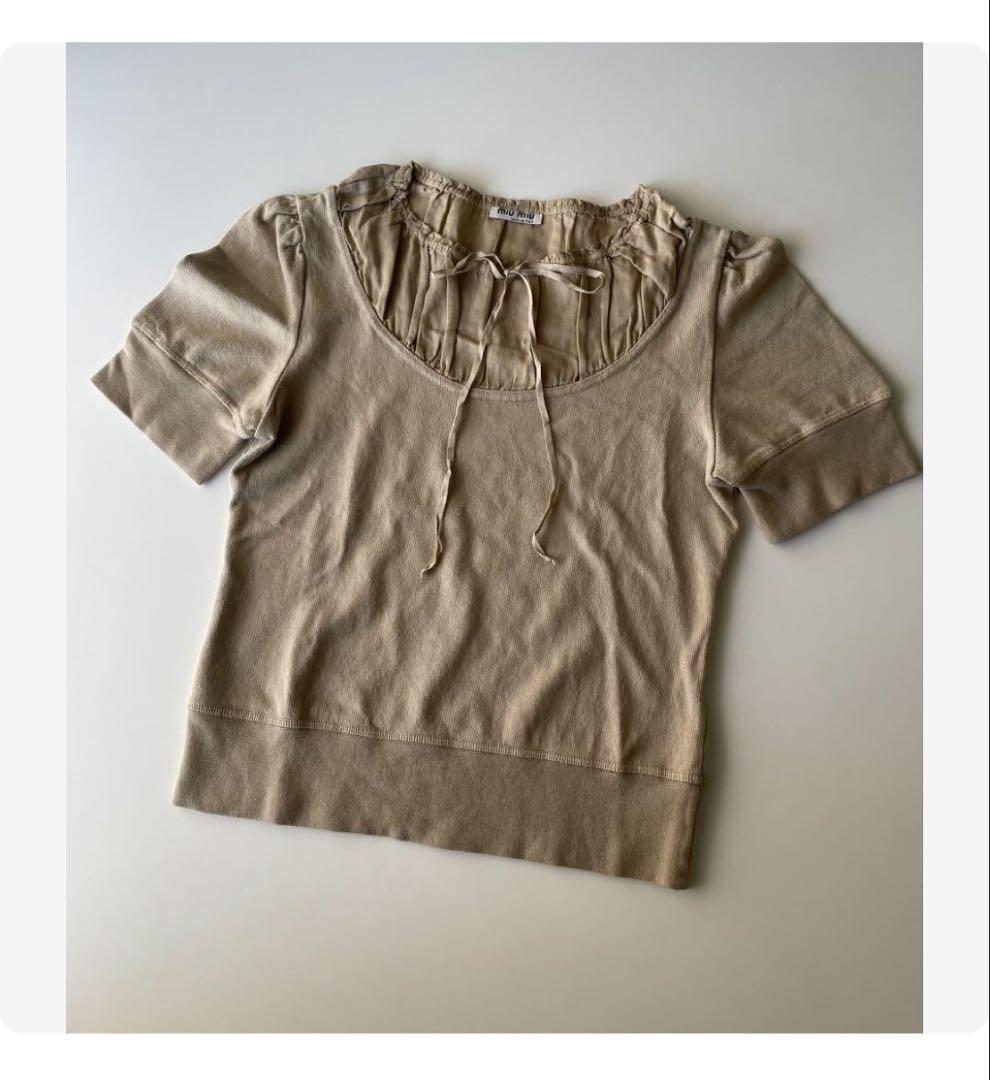 トップス Miu Miu frill tops