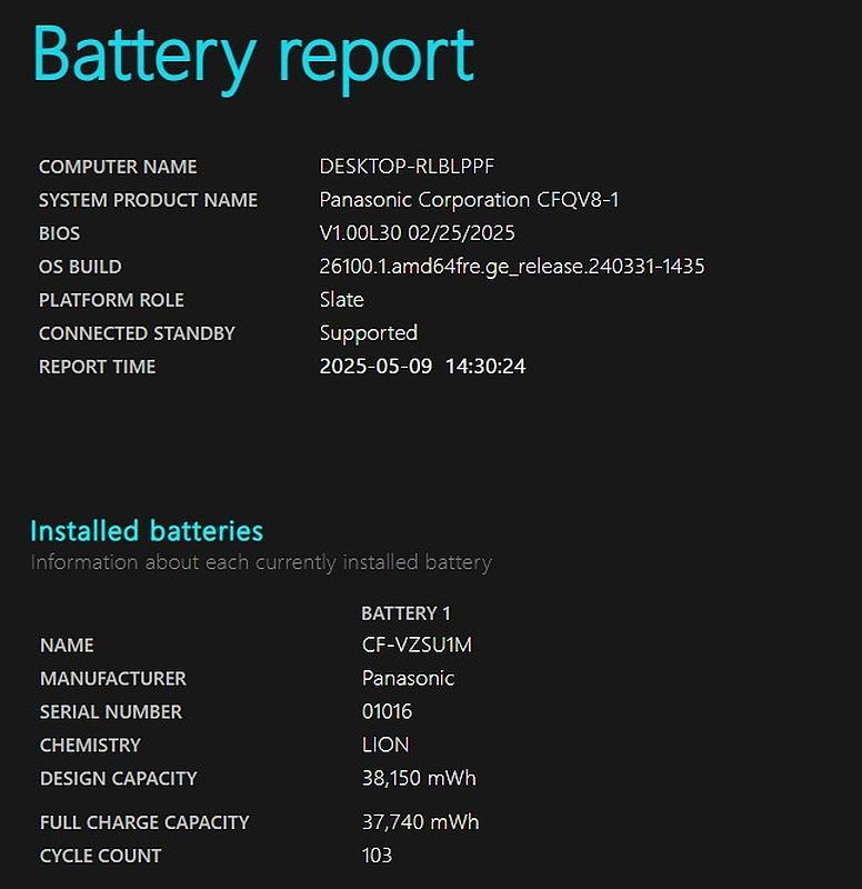 Windowsノート本体 Panasonic Let'snote CF-QV8 i5 8GB 256GB