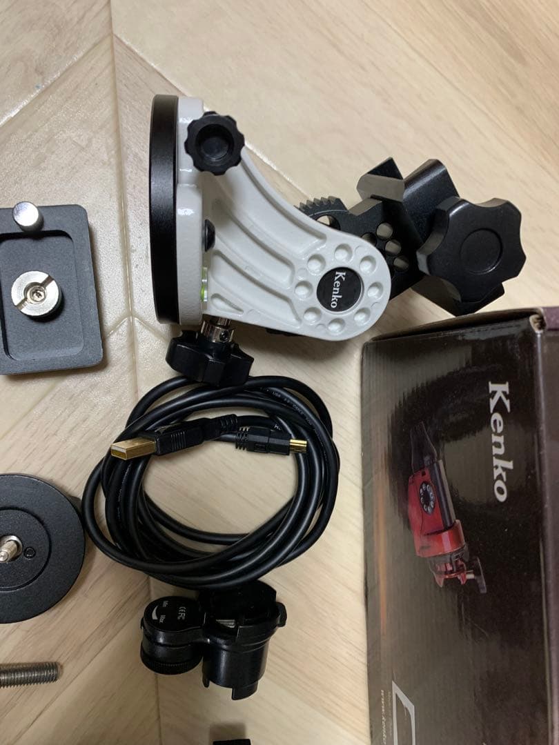 【セット】ケンコー スカイメモS 赤道儀 & スカイメモS用微動雲台