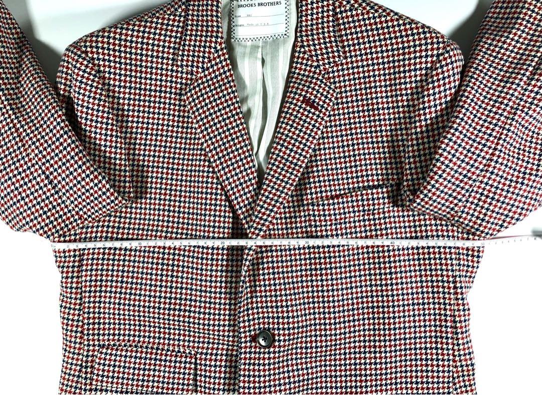 ブルックス ブラザーズ Brooks Brothers チェスターコート 千鳥柄 ジャケット グレー 0サイズ 201LT-253 |  古着通販のドンドンサガール