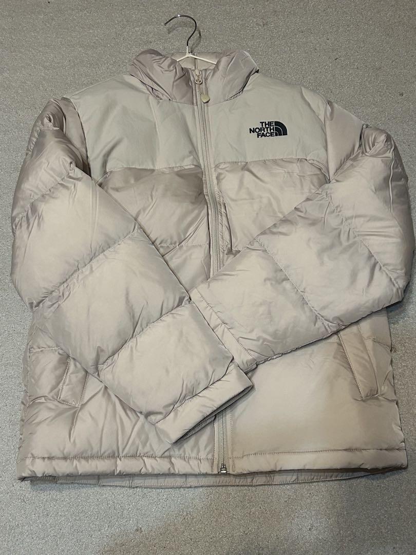 ザノースフェイス キッズ ライトベージュ ダウンジャケット 150 サイズ THE NORTH FACE ダウンジャケット ライトベージュ（キッズ）