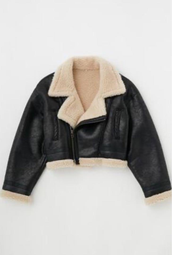 moussy CROPPED FLIGHT ジャケット
