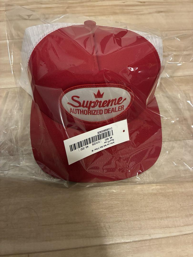 帽子 Supreme Authorized Mesh Back 5-Panel red