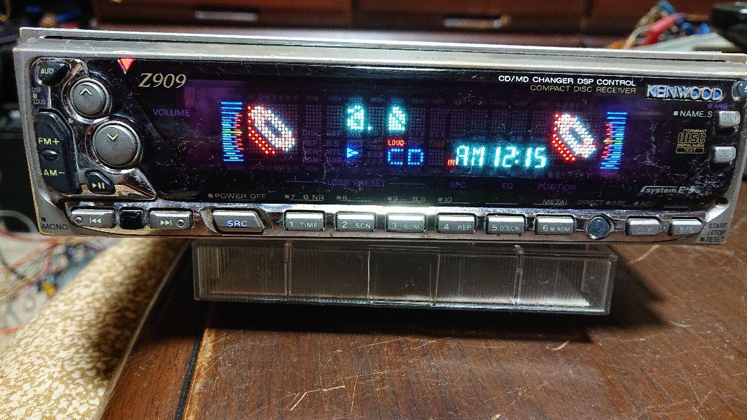当時物、ケンウッド Z909 ド派手イルミ 希少モデル