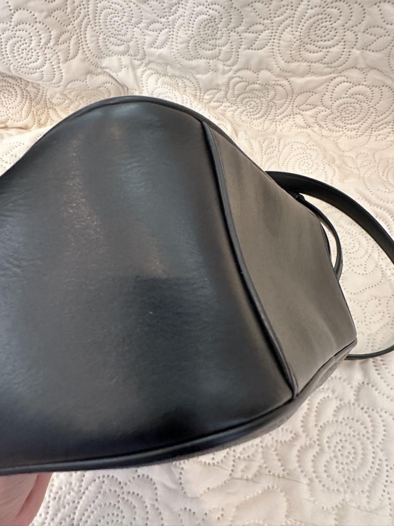 美品★COACH ダークブラウン ショルダーバッグ